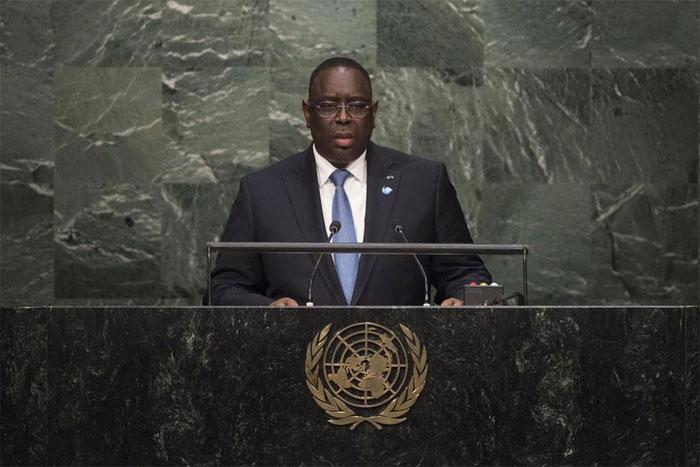 Macky Sall à l'ONU: «Jamais le monde n'a été aussi violent et dangereux»