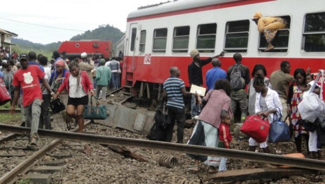 Cameroun: 55 morts et près de 600 blessés dans le déraillement d'un train