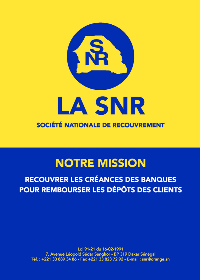 Sénégal: La SNR défend plutôt les clients des banques liquidées