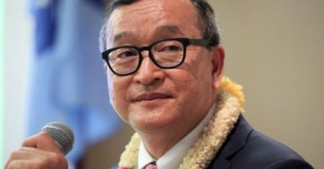 L'opposant cambodgien Sam Rainsy condamné à cinq ans de prison