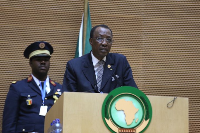 UA: Le Président en exercice, Idris Deby Itno, se félicite de l’investiture de Adama Barrow