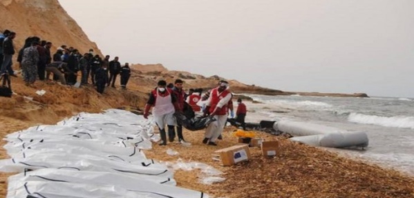 Emigration clandestine: Des corps d’au moins 74 migrants africains retrouvés sur la côte libyenne