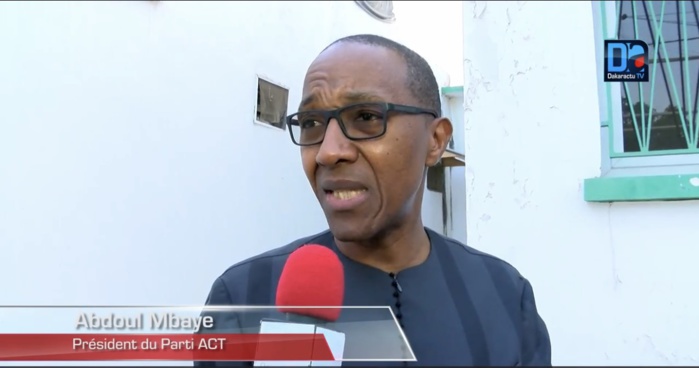 Abdoul Mbaye sur les élections législatives: « Nous sommes pour des coalitions »