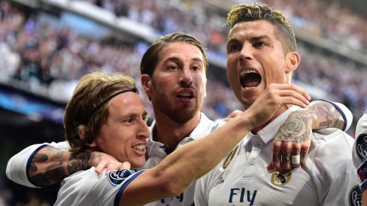 Ligue des champions:Le Real Madrid écrase l'Atlético (3-0) en demi-finale aller, triplé de Ronaldo