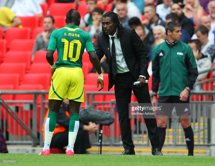 Aliou Cissé entraîneur des lions du Sénégal: " Ce que j'attends de Sadio Mané"