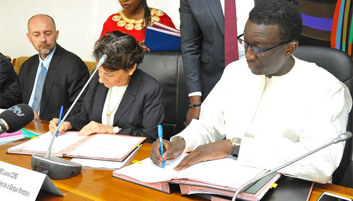Banque mondiale: Signature d'accords de financement d'un montant cumulé de 300 milliards de FCFA