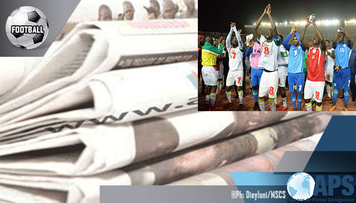 Presse-revue: Les quotidiens célébrent la victoire des lions du footbal aux bafana-bafana