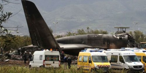 Catastrophe aérienne en Algérie: Plus de deux cents morts