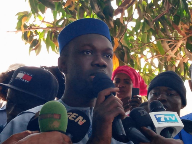 Ousmane Sonko décide de suspendre sa campagne
