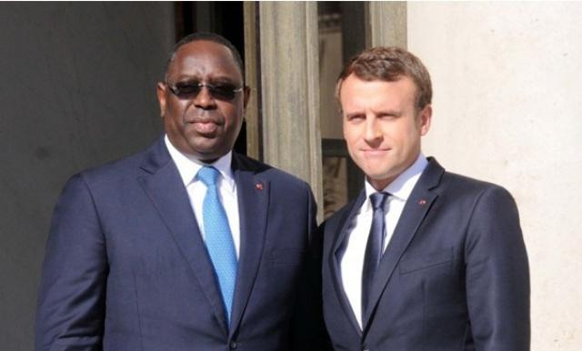 Emmanuel Macron felicite Macky Sall pour sa réélection