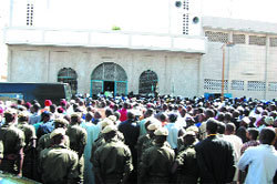 Avenue Lamine Guèye: Le toit d'une mosquée s'écroule sur les fidèles
