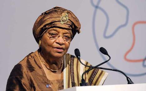 Ellen Johnson Sirleaf, première présidente d'Afrique