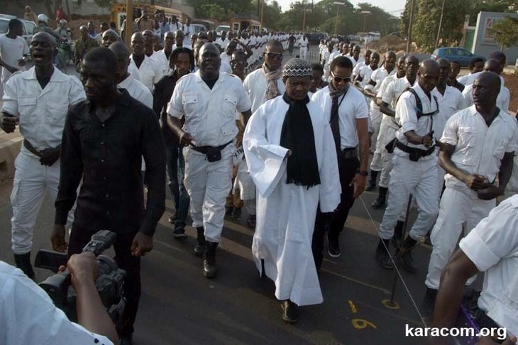 PHOTOS/VIDEO - Ziare des Commandos de la paix eu Général de Serigne Touba, Cheikh Ahmadou Kara Mbacké.