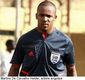 ARBITRAGE: L’Angolais Helder De Carvalho rayé de la liste des arbitres internationaux
