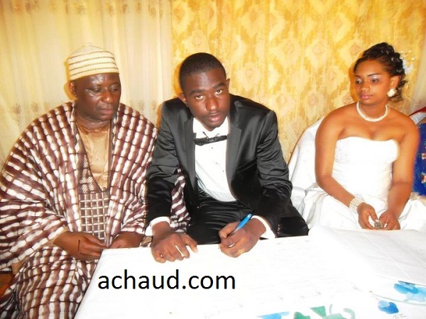 Badou Chenko ,l'ex copain d'Adja Ndoye,son épouse et son père.