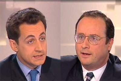 Présidentielle 2012: l'heure de vérité pour François Hollande et Nicolas Sarkozy