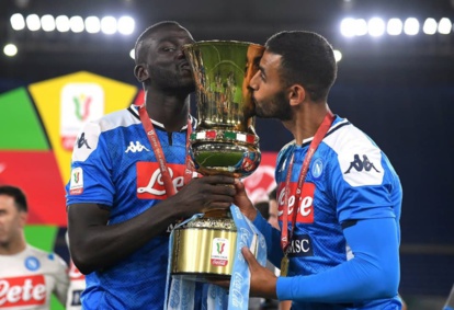 Koulibaly vainqueur de la Coupe d’Italie avec Naples