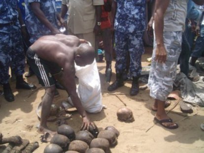 Togo : un féticheur arrêté avec 36 crânes et 2 squelettes humains
