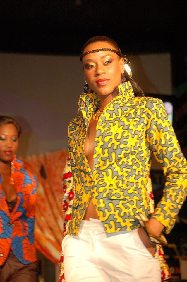 Dyana Seck au Fashion Show de Dakar