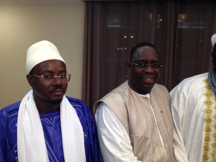 Serigne Bass Abdoul Khadre reçu par le président Macky Sall à Nouakchott