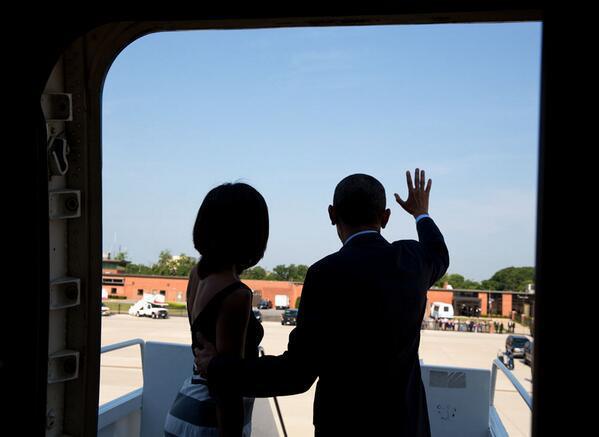 Photos & Video - Président Barack Obama à destination de Dakar