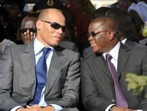 Abdoulaye BALDE rend visite à Karim Wade