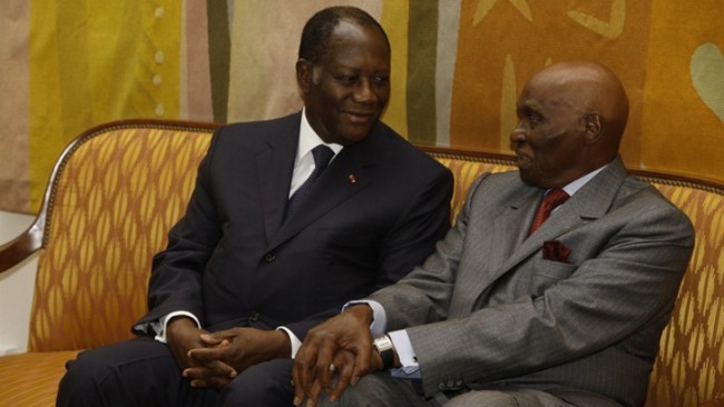 SÉJOUR DE L'EX-PRÉSIDENT À ABIDJAN: Long tête-à-tête entre Wade et Ouattara