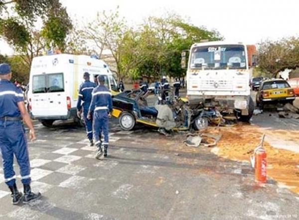 Route du Gamou de Tivaouane: Un accident fait 4 morts