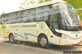 Football-équipement: Le Casa Sports réceptionne le bus offert par Macky Sall