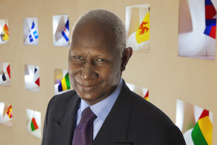 FRANCOPHONIE: Arrivée du Président Abdou Diouf à Dakar