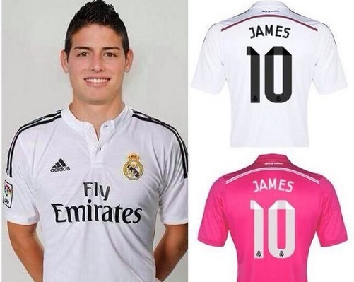 PHOTO: C'est officiel, James signe pour six ans au Real Madrid