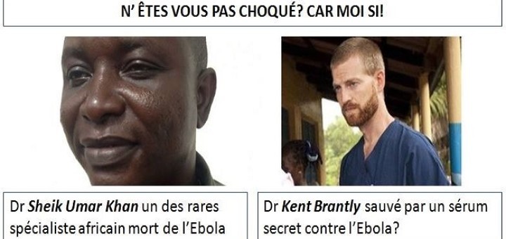 La découverte du sérum secret contre l’Ebola suscite la colère de certains africains !