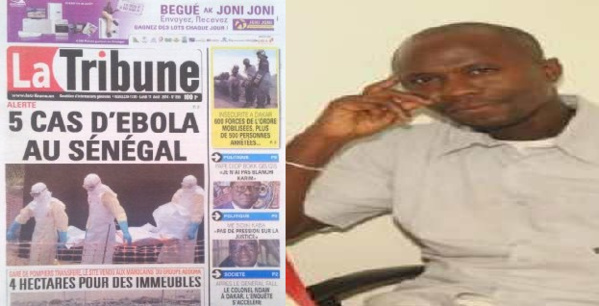 Envoyé en prison par le virus Ebola : Le Dirpub du journal "La Tribune" , Felix Nzalé sera jugé jeudi