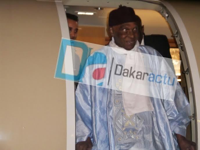 Retour à Dakar : Me Abdoulaye Wade est rentré à 20H 30mn