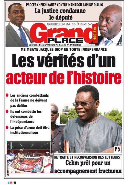 Me Mbaye Jacques Diop, acteur de la marche vers l'indépendance: «Les anciens combattants de la France ne doivent pas défiler...»