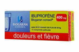 MEDICAMENT: L'ibuprofène augmente le risque cardiovasculaire s'il est pris à très forte dose