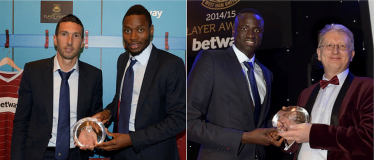 West Ham: Kouyaté et Diafra élus joueurs de l’année