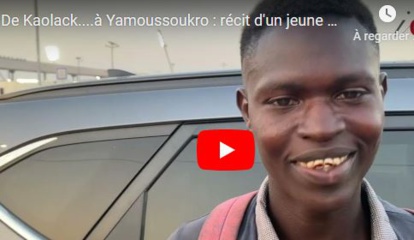 De Kaolack....à Yamoussoukro : récit d'un jeune sénégalais porte-bonheur des Lions