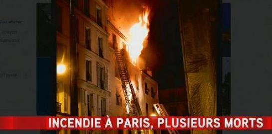 Incendie criminel à Paris: Huit personnes ont péri dont quatre sénégalais d'une même famille