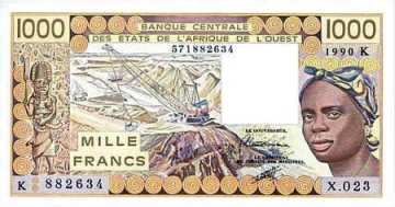 MONNAIE: Le franc CFA souffle ses 70 bougies