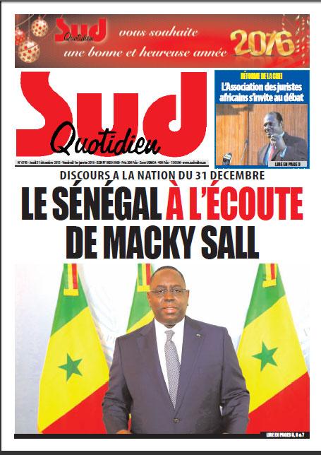 Discours à la Nation du 31 décembre: Le Sénégal à l’écoute de Macky SALL