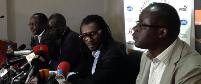 CM 2018: Augustin Senghor et Aliou Cissé au tirage au sort, vendredi