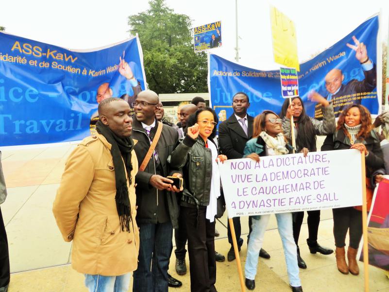 Etats-unis: L’opposition sénégalaise manifeste devant les Nations-Unies