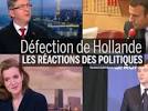 Zapping français: les réactions des politiques au renoncement de François Hollande