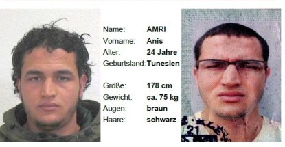 Attentat de Berlin : Voici le ressortissant tunisien « recherché dans toute l’Europe »