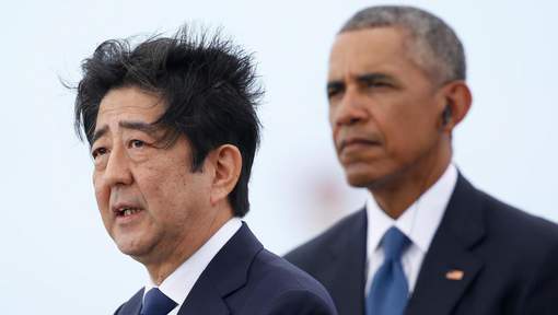 Obama et Abe à Pearl Harbor, éloge de la réconciliation
