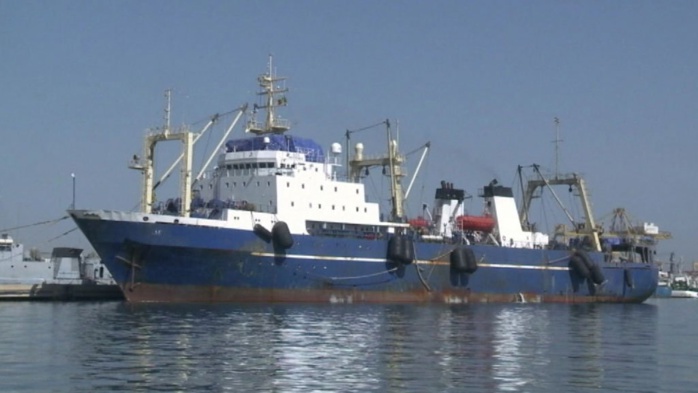 Pêche: Le Libéria a procédé à l'arrestation du navire sénégalais Hispasen 7.