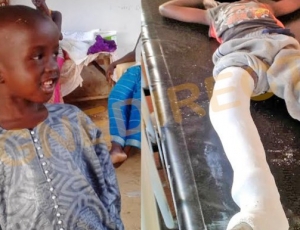 Sa jambe amputée après un accident routier, l’enfant Bécaye Cissé est décédé hier: ses parents dénoncent une bourde médicale