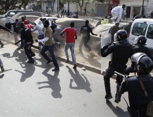 Manifestations et des échauffourées des jeunes de la Médina contre l’emprisonnement de Bamba Fall