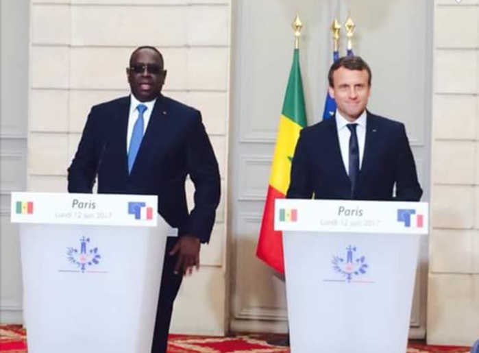 Sénégal-France-Coopération: Macky Sall et Macron échangent sur divers sujets